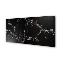 tulup.si Slika na platnu Spouting vodnih kapljic 125x50 cm