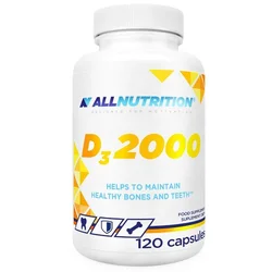 Allnutrition - Vit D3 2000, 2000 IU - 120 kapsul