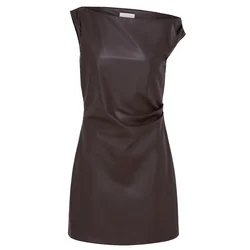 LeGer by Lena Gercke Obleka Judith temno rjava