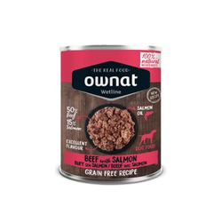 Ownat Dog Wetline Beef & Salmon konzerva - Govedina i Losos 395 g