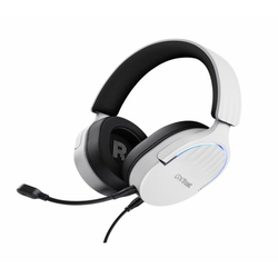 Trust - Slušalice TRUST GXT490W FAYZO 7.1/ USB/bela