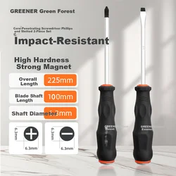 Greener Set udarnih odvijača, 6.3x100mm