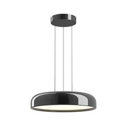 LED luster na sajli ALENSA LED/60W/230V CRI 94 crna