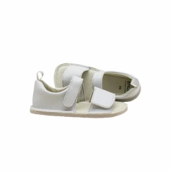 Muris Barefoot sandale za devojčice Creta, Svetlosive