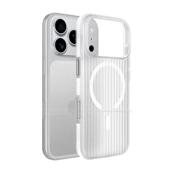 Xingqiuweishi Maska za mobilni telefon iPhone 17 Pro Max, Providno-bela