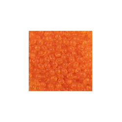 Kašaste perle (seed beads) 4 mm providna narandzasta