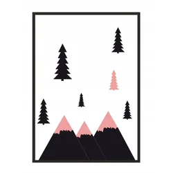 shumee PLAKAT ZA SLIKE V OKVIRJU 33x43 cm Gore PD139