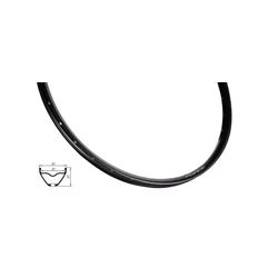 Force felga xc disc 584x27, 32h, crna ( 7021991 )