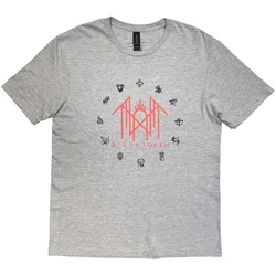 Sleep Token Flamingo Pink Logo (Back Print) Grey XL Majica