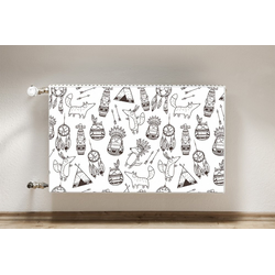 tulup.si Dekoracija za radiatorje Risanka 100x60 cm