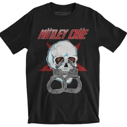 Mötley Crüe Skull Cuffs 2 Black XL Majica