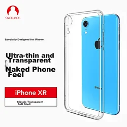 Snowkids Maska za mobilni telefon iPhone XR, Providna
