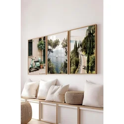 Č-300696 - 3040 set dekorativnih slika u više boja (3 komada)