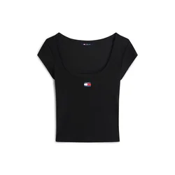 Tommy Jeans Majica  črna