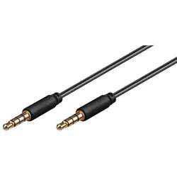 MicroConnet Kabel minijack 1,5m 3.5mm