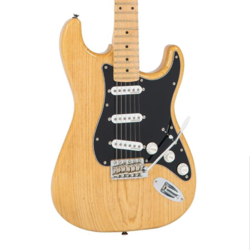 Vintage V6M ReIssued Electric Guitar ~ Natural Ash