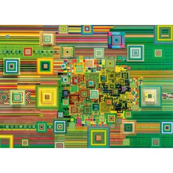 Schmidt Puzzle Zeleni bliskovni pogon 1000 kosov