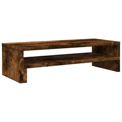 Stalak za monitor boja dimljenog hrasta 54x22x15 cm drveni