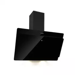 Klarstein Aurica 90, kuhinjska napa, 90 cm, 610 m3/h, LED, touch screen, staklo, crna boja