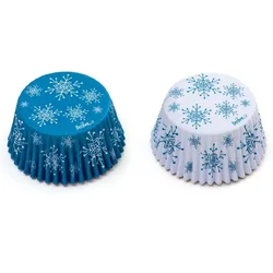 Decora Modelčki za mafine FROZEN SNOWFLAKE 50x32 mm 36 kosov