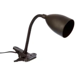 Atmosphera - Lampa sa stezaljkom SILY 1xE14/7W/230V crna