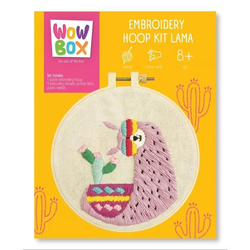Wow Box: Komplet za vezenje - Lama