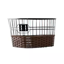 CAPRIOLO Korpa za bicikl  pletena pvc + mrežasta  187060