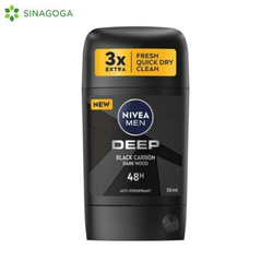 STICK NIVEA MEN DEEP 50ML (15) DELTA DMD