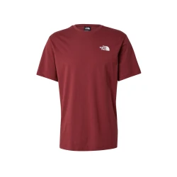THE NORTH FACE Majica REDBOX temno siva/ognjeno rdeča/bela