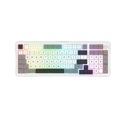 Redragon Bragi Pro MK688 Wired&2.4G&BT Keyboard White ( 069762 )