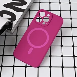 Maska za iPhone 14 Pro 6.1 Magsafe Pure color, Roze