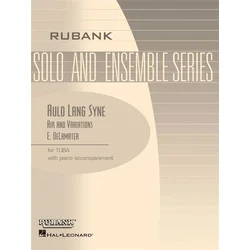 DELAMATER:AULD LANG SYNE AIR AND VARIATIONS FOR TUBA