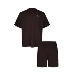 SikSilk Obleka za doma temno rjava