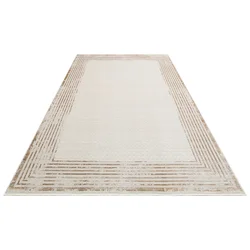 Conceptum Hypnose Tepih 100x200cm Krem-Zlatni