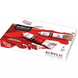 Rosa Studio Set akrilnih barv 6x20ml