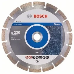 Bosch Dijamantska rezna ploča Standard for Stone 2608602601, 230 x 22.23 x 2.3 x 10 mm