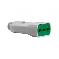 F-ELEKTRO Ploska bela vtičnica