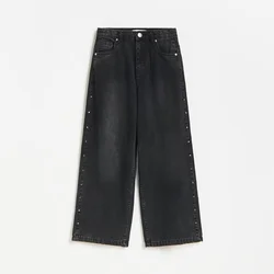 Reserved - Wide leg farmerke sa nitnama