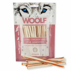 WOOLF Long Chicken and Cod Sandwich 100 g