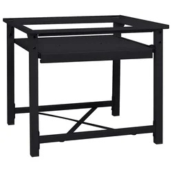 Pedestal za perilicu rublja Crna 60 x 56 x 52 cm Čelik