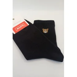 Milena Womens Socks Bear Black