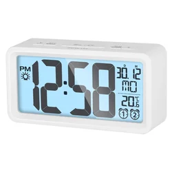 Sencor SDC 2800 Digitalni sat sa alarmom, Beli