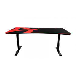 AROZZI igralna miza Arena Gaming Desk, črna-rdeča