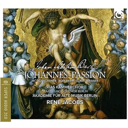 BACH J.S.:JOHANNES PASSION 2CD+DVD/JACOBS
