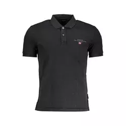 NAPAPIJRI Muška polo majica NP0A4GB4-ELBAS-JERSEY_NERO_041, Crna