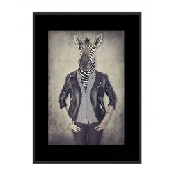 shumee PLAKAT ZA SLIKE V OKVIRJU 43x33 cm Zebra P772