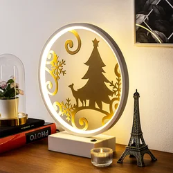 Opviq Stona lampa, Belo-Zlatna
