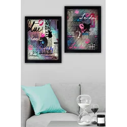 Wallity Set uramljenih slika SYC7436502415425, 2 Dela