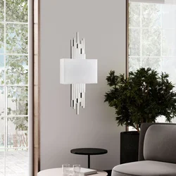 Opviq Zidna lampa Axis-15121, 35x75x10cm, IP20, Bela