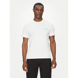 Calvin Klein Majica Chest Logo K10K114146 Bela Regular Fit
